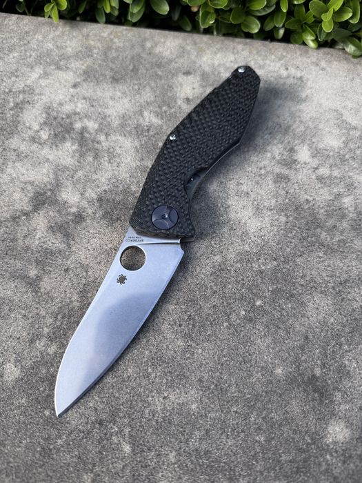 Spyderco Drunken custom ti clip