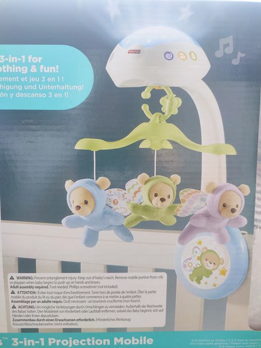 Мобіль Fisher-Price Сон метелика із ефектами із пультом керування