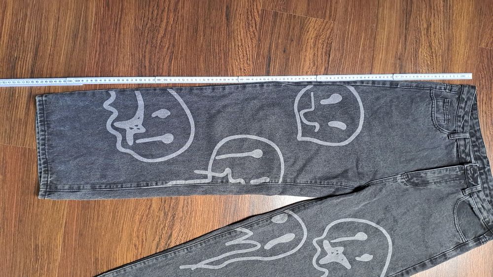 Jeansy baggy damskie