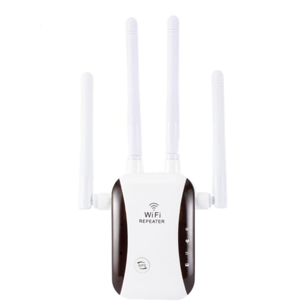 Wzmacniacz sygnału WIFI Repeater LAN 300Mbps 2 anteny +2 dekoracyjne
