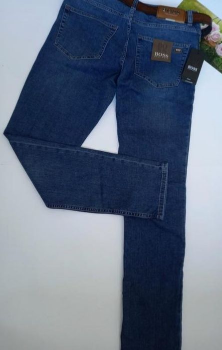 Мужские джинсы Hugo Boss c поясом , 34, 40 размеры