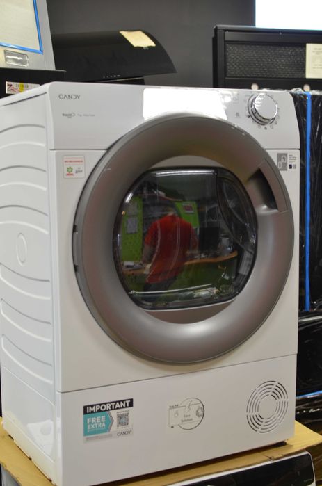 OUTLET -20% - Suszarka Candy RP4H7A2TRE-S