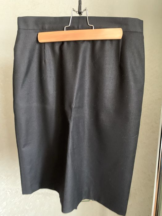 Жіночий костюм, юбка-жакет, вовна, р. S