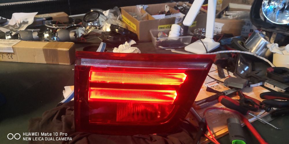 Bmw X5 E70 Lci farol traseiro esquerdo mala