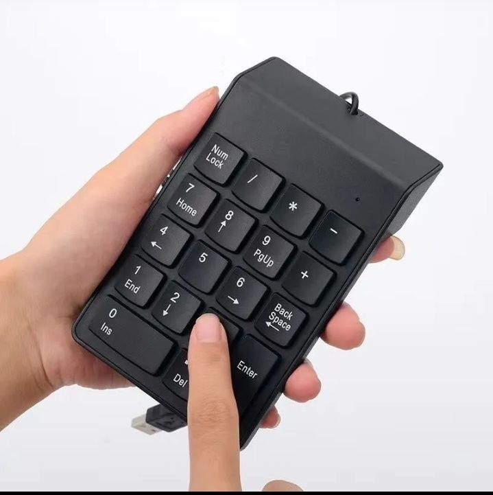 USB цифровая клавиатура провод цифра цифровой 19 ключ мини-клавиатура
