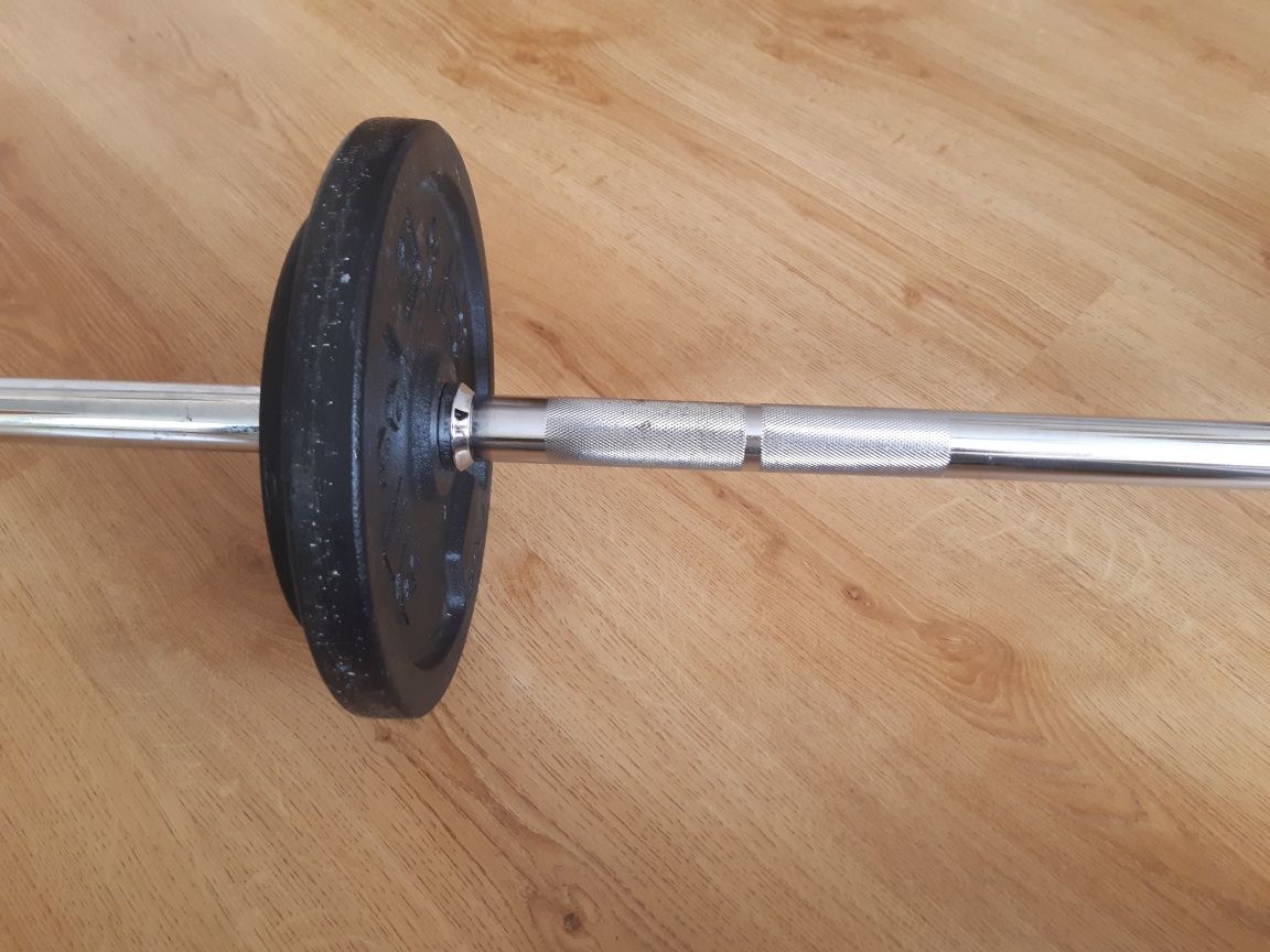 Sztanga Domyos Decathlon zestaw 14 kg