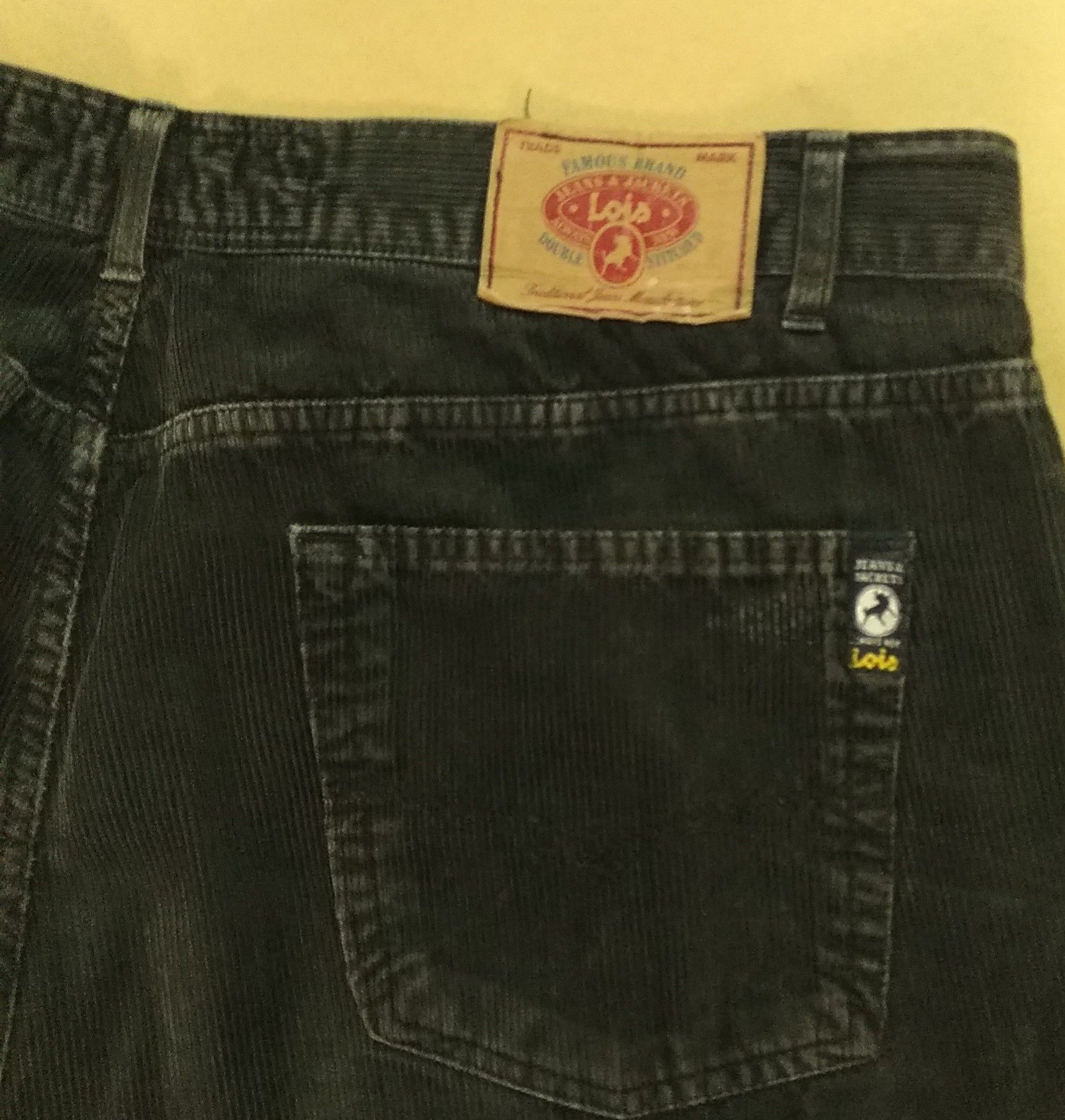 Calça Homem Bombazine Marca LOIS N° PT48 = W38 L30