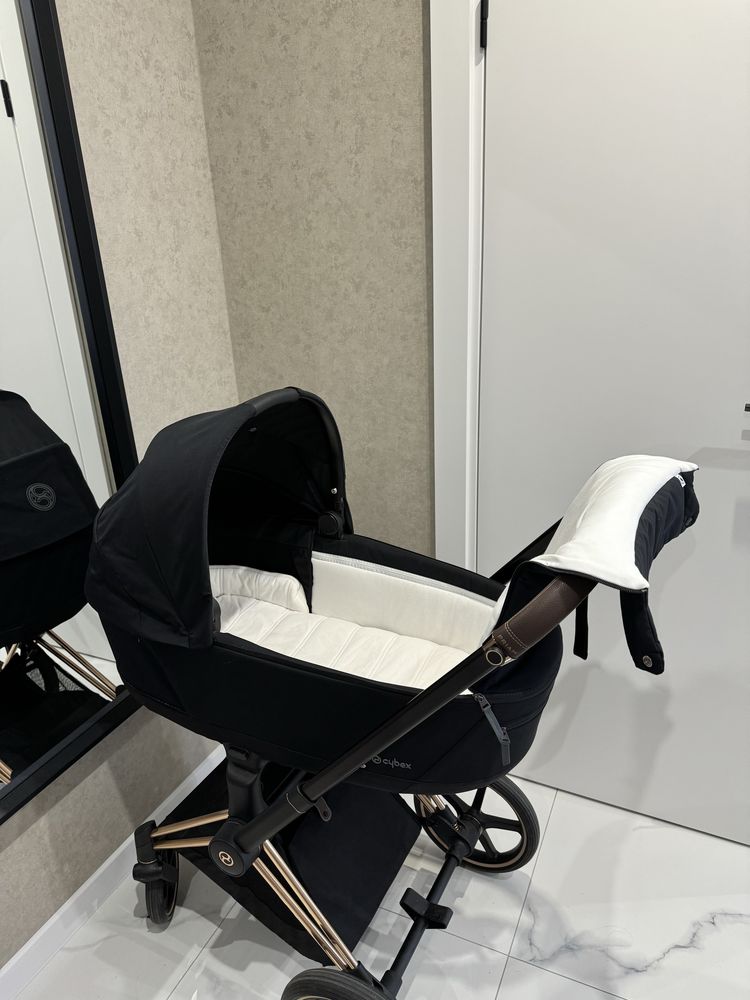 Люлька Cybex Priam Lux Sepia Black