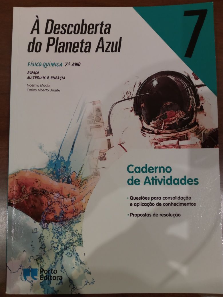 Caderno de Atividades - Físico-Quimica - À Descoberta do Planeta Azul