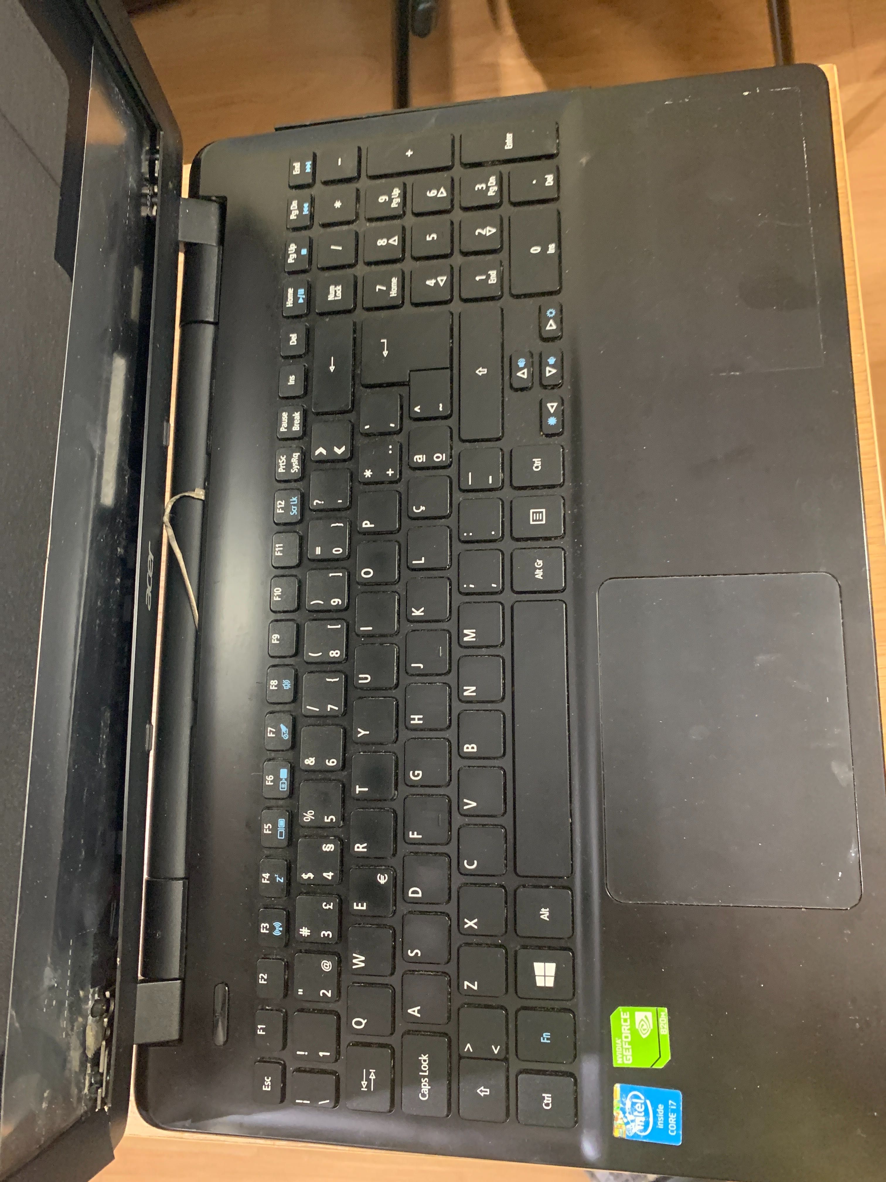 Palmrest completo da Acer E5-571g
