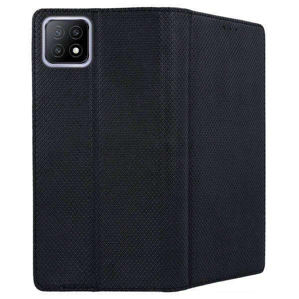Etui Z Klapką Case Smart Magnet Oppo A53 5G Futerał Na Telefon Czarny
