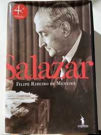 Salazar - livro alusivo desde que nasceu até sua morte