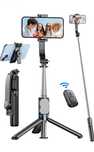Selfie Stick, 41'' rozkładany statyw na telefon z uchwytem