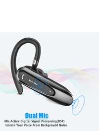 Bluetooth гарнитура New Bee LC-B45 с QCC3020 и двумя микрофонами.