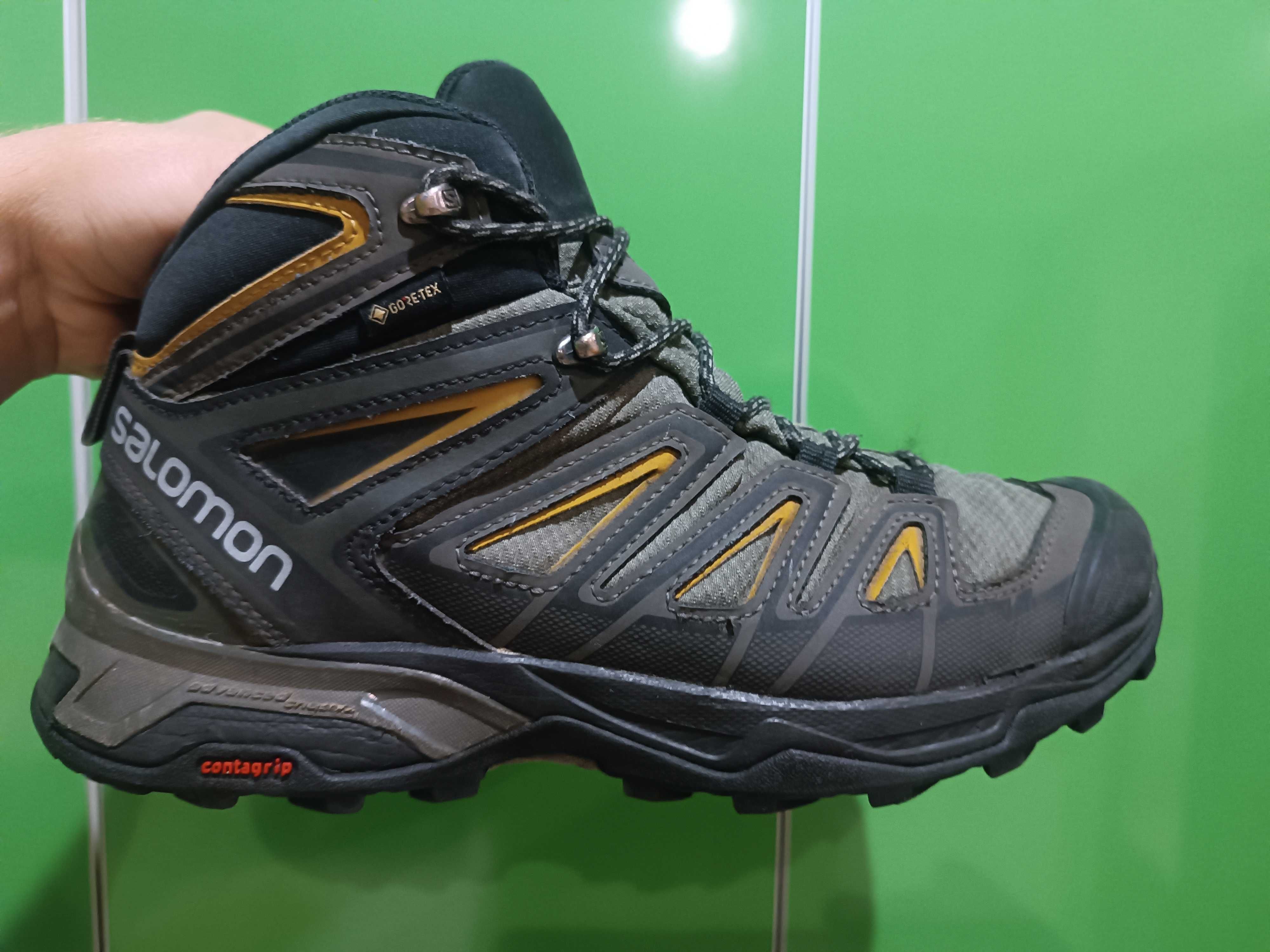 Ботинки  берцы Salomon X Ultra goreTex 42 размер 27 см