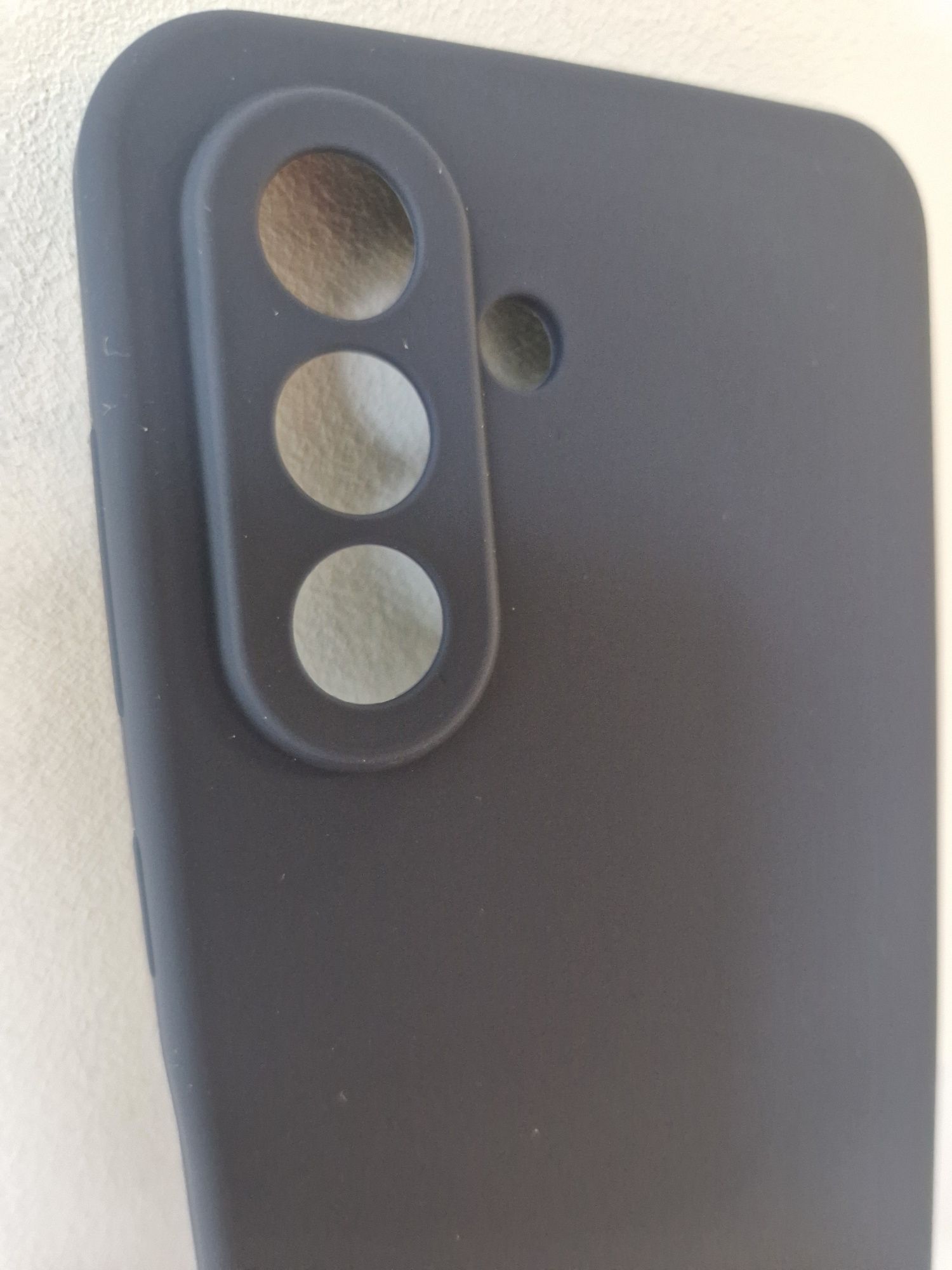 Silicone Lite Case do Samsung Galaxy A56 5G granatowy