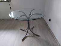Stół szklany okrągły 90cm