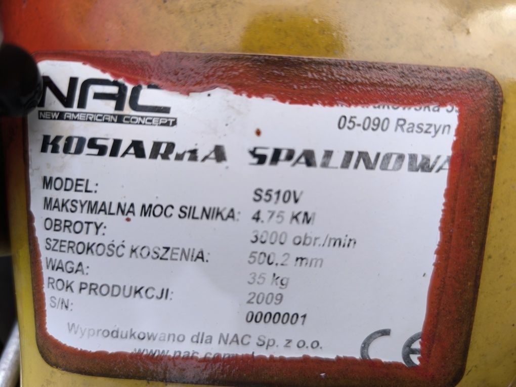 Kosiarka spalinowa NAC