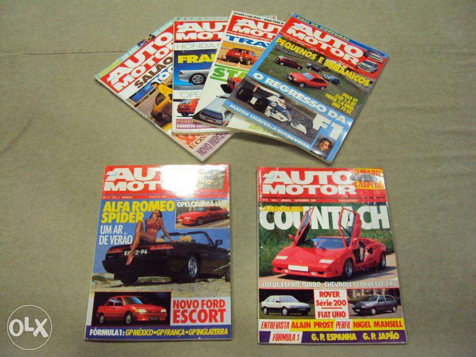 Revista AUTOMOTOR - 1ºs números (Ver Lista)