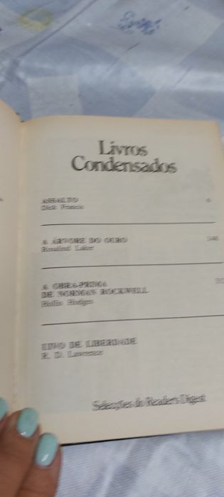 Conjunto de 7 livros
