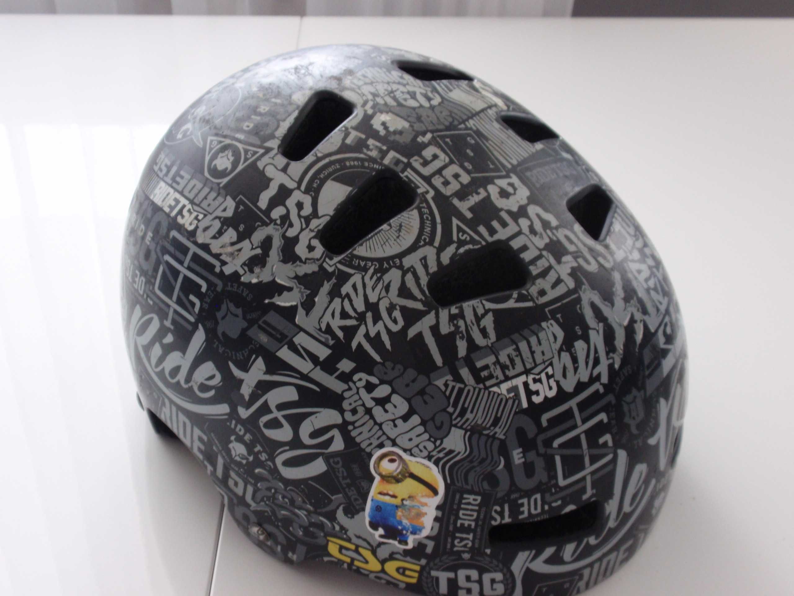 Kask TSG Evolution graphic design S/M stickerbomb