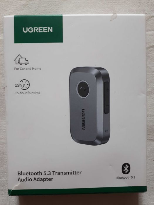 Bluetooth 5.3 приймач Ugreen CM596 з 3.5mm AUX виходом і мікрофоном