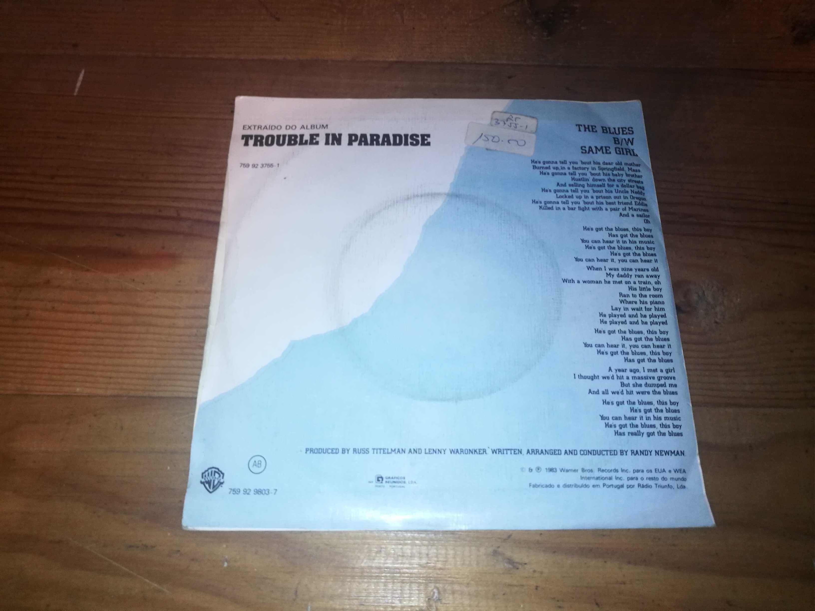 Randy Newman And Paul Simon - The Blues SINGLE