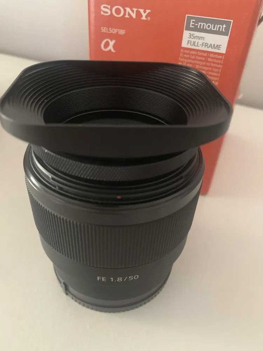 Lente Sony FE 50mm f/1.8 SEL50F18F