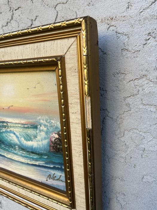 Quadro pequeno de ondas