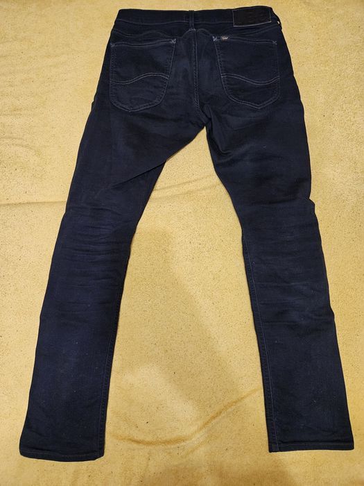 Jeansy Lee czarne skinny Luke 31/30
