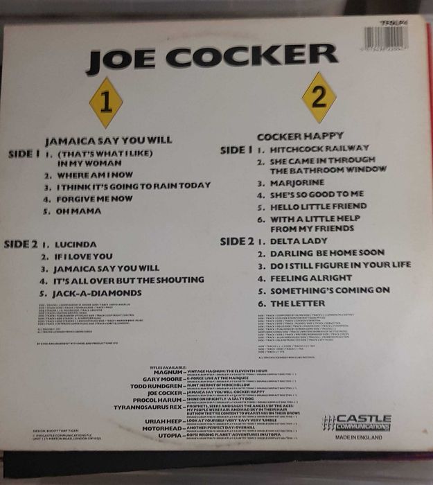 Disco vinil Joe Cocker