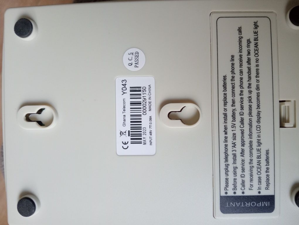 Telefon biurowy stacjonarny Y043