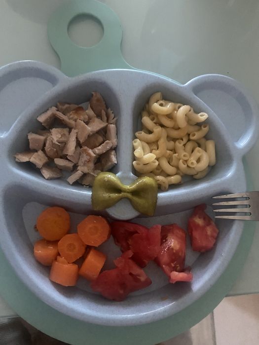 Mickey Mouse Minnie Conjunto refeição infantil prato e talheres