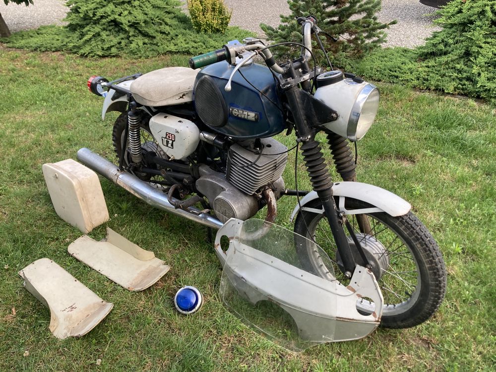 MZ TS 250 Oryginalna Milicyjna sprawna