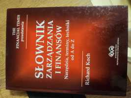 Słownik zarządzania i finansów Richard Koch 1994