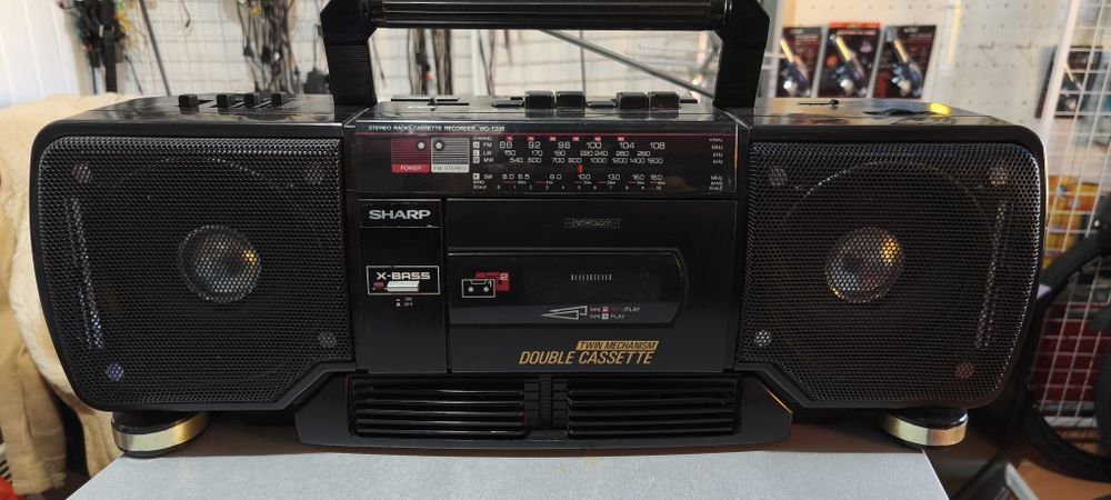 Радіо магнітола Sharp WQ-T238H (BK)