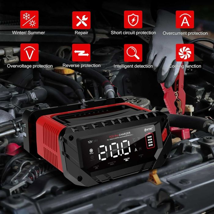 Автоматическое зарядное устройство HTRC P20 Pro 20A 12-24V