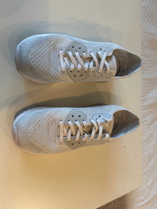 Nike Buty Air Max 90 Ultra 2.0 Flyknit białe