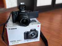 Фотоапарат Canon EOS 200D з об'єктивом Lens EF-S 18-55мм