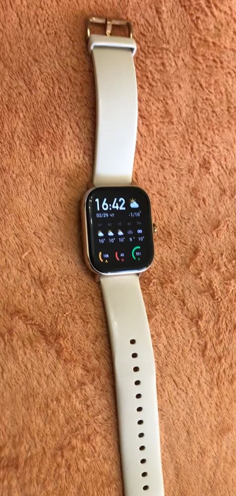 Смарт годинник Amazfit GTS Desert Gold