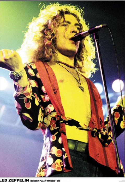 Robert Plant (Led Zeppelin) - Poste (плакат). Розмір 84х60 New.