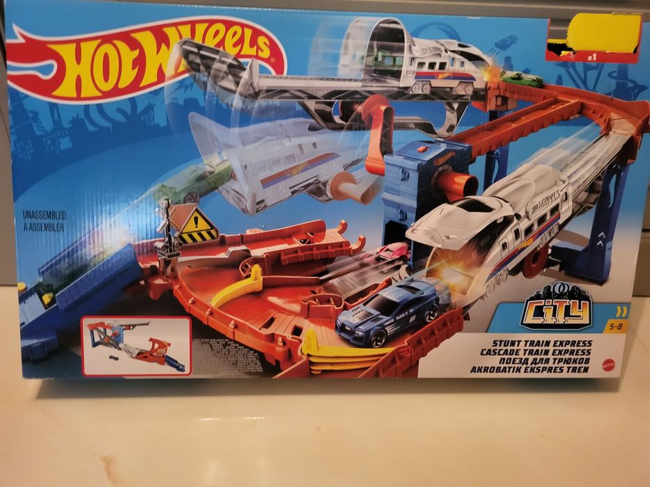 Mattel Hot Wheels GRW38 Трек Гонки на Железной Дороге