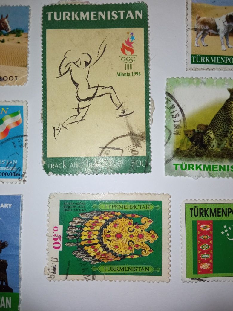 Поштовые марки Туркменистан