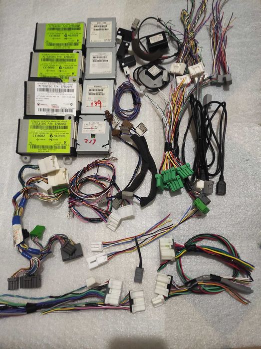 Магнитола mitsubishi mmcs проводка  кан модуль микрофон рамка камера