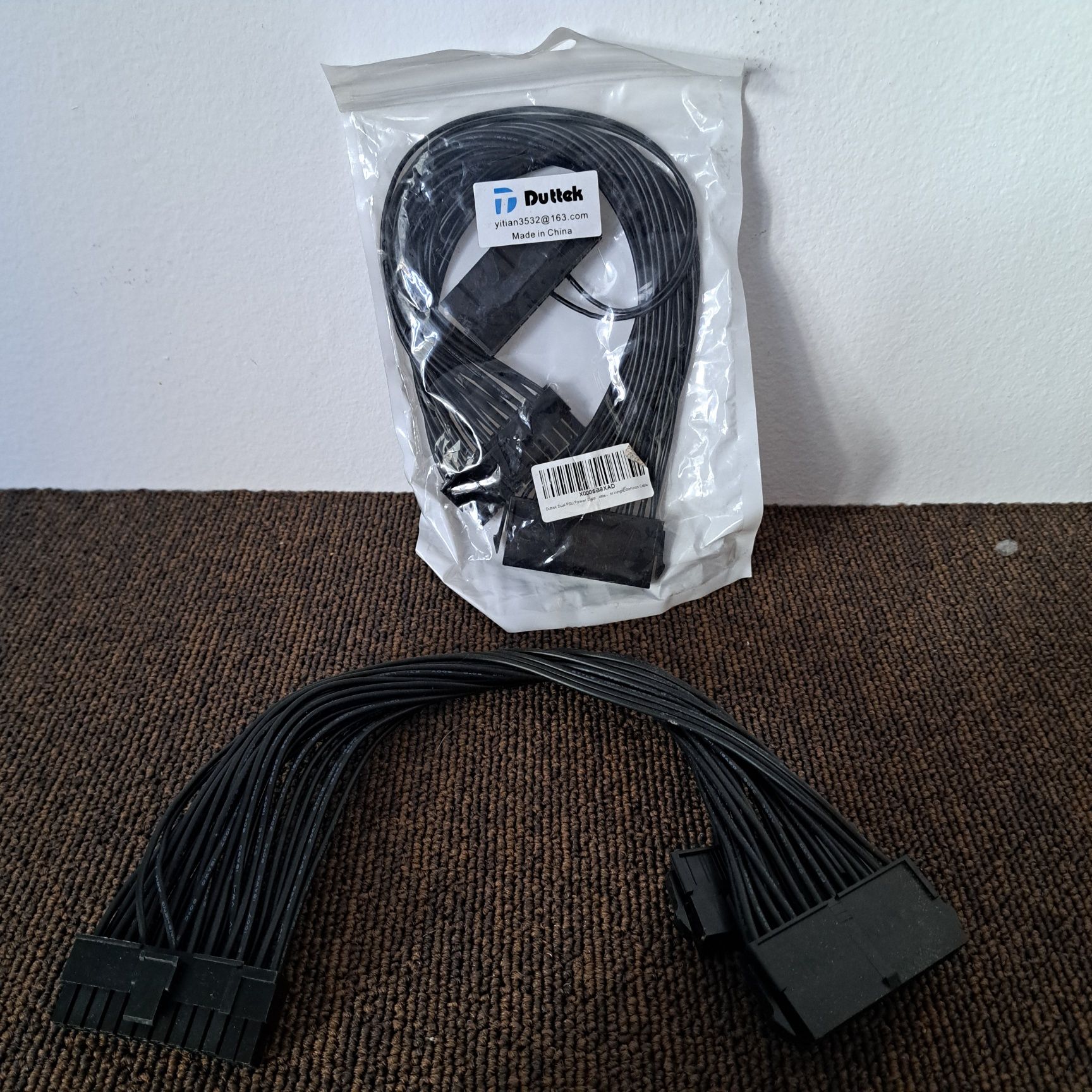 DUAL PSU Adapter Kabel 2 zasilacze add2psu 24pin