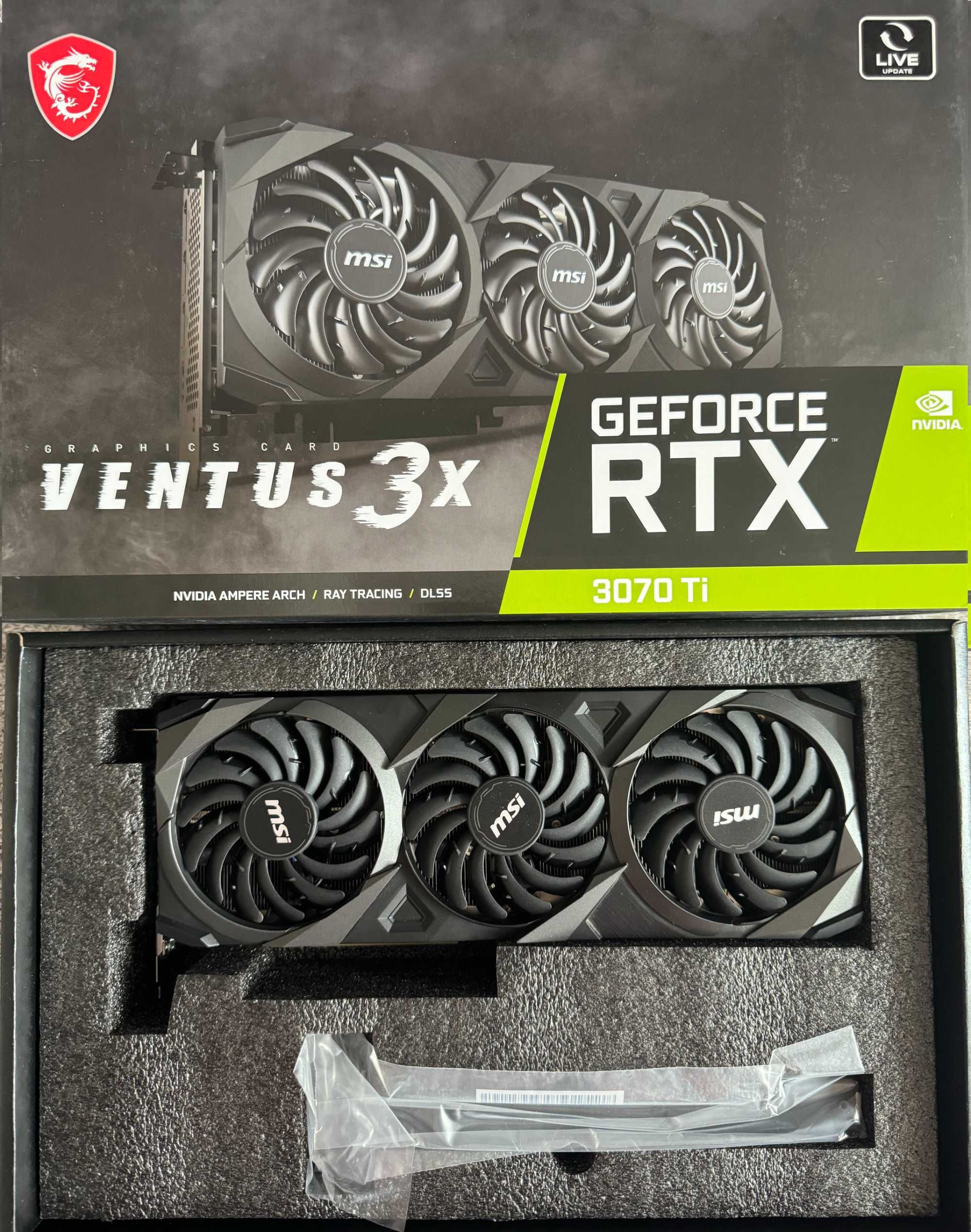 Karta graficzna Karta MSI GeForce RTX 3070 Ti VENTUS 3X 8G OC 1440p GW