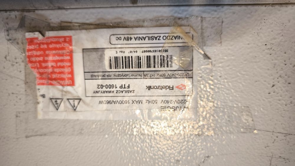 Zasilacz awaryjny 960W UPS Fideltronik Ares 1600  bez akumulatorów