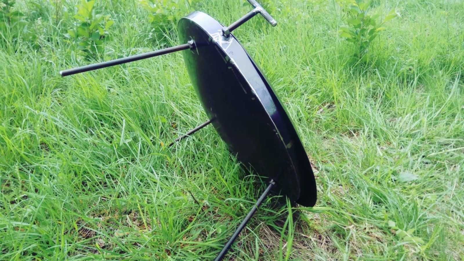 Сковорода из диска бороны 40см ,сковорідка не із диску