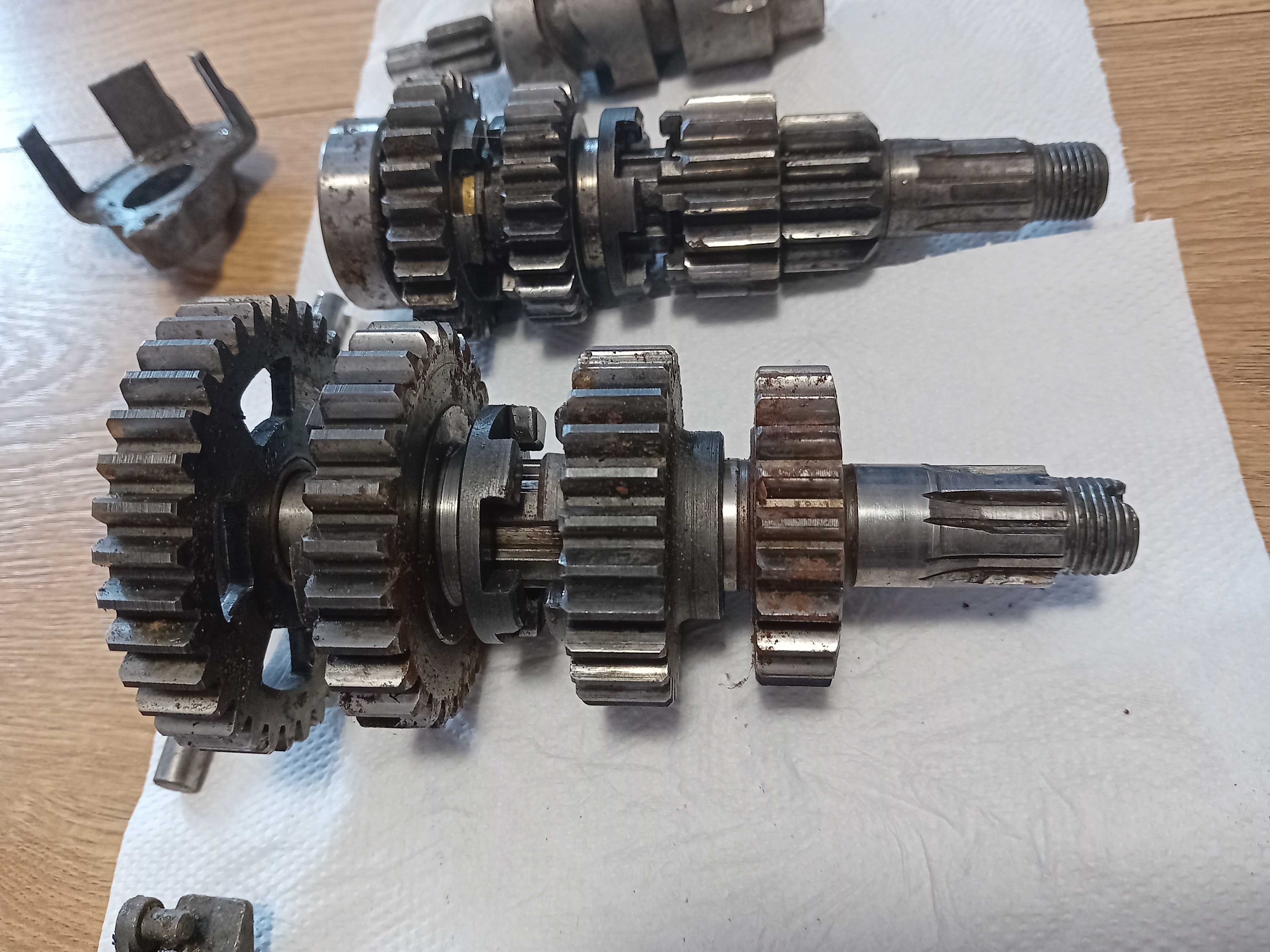 Skrzynia biegów mz ts 250, 4 biegi, trophy, Es.