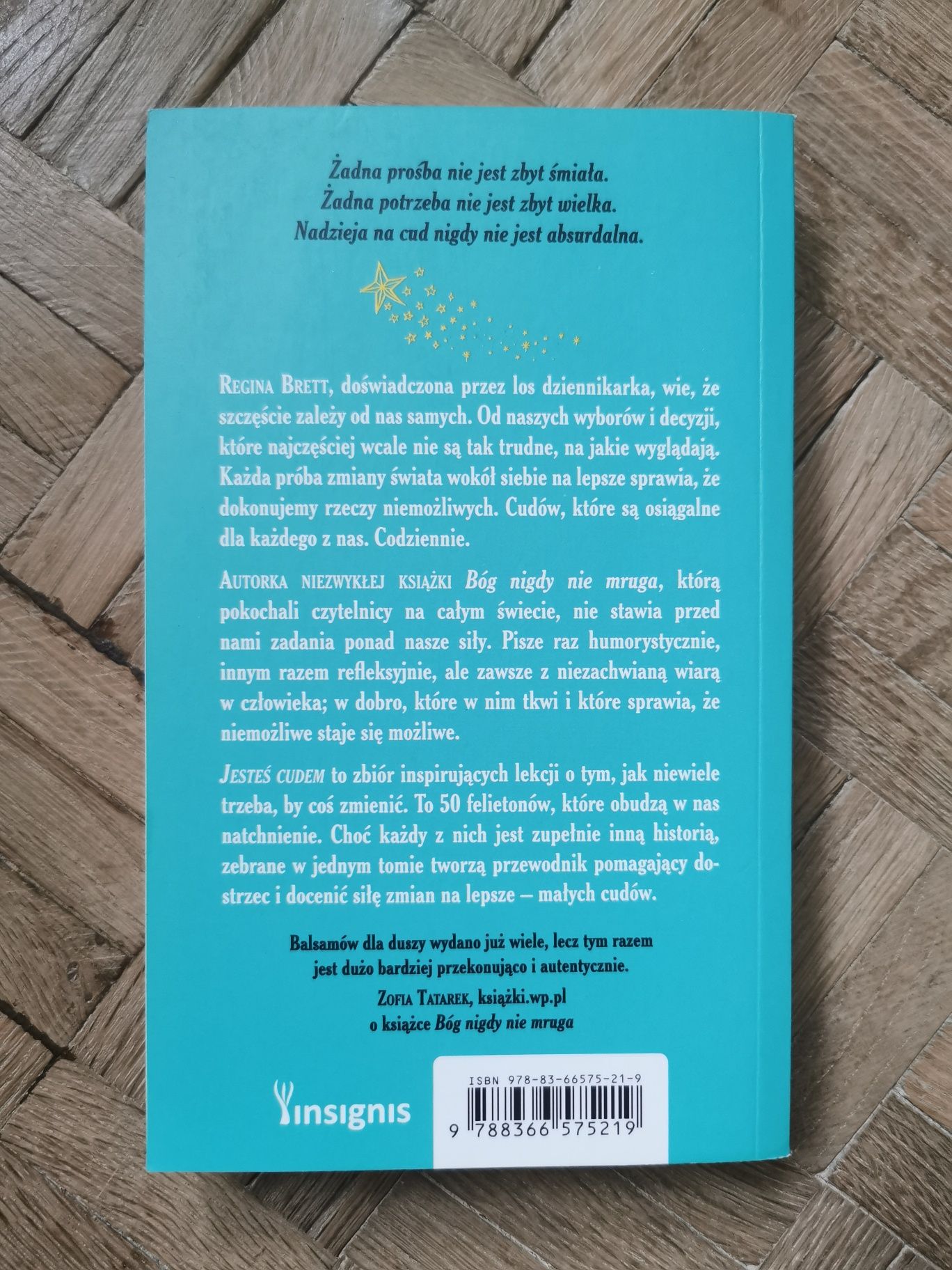 Jesteś cudem - Regina Brett